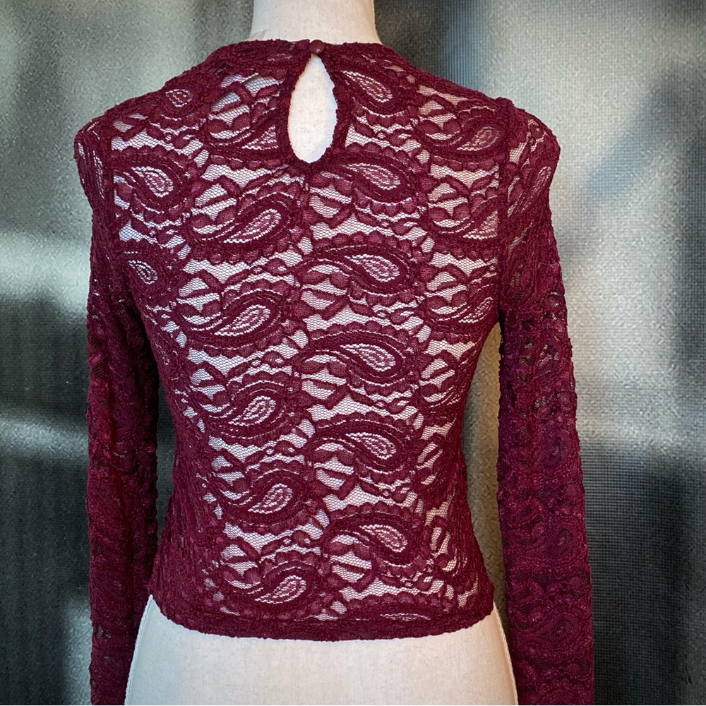 NWT! Top Shop lace top